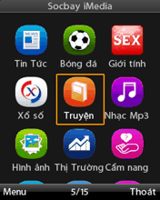 Phần mềm giải tr&iacute; đa phương tiện SocBay iMedia cho điện thoại di động  - GiaiTriVN.Sextgem.Com